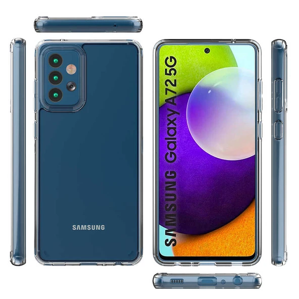 Zore Galaxy ile uyumlu A72 Kılıf Coss Kapak - 8