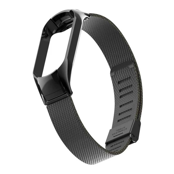 Zore Xiaomi ile uyumlu Mi Band 6 KRD-06 Metal Kordon - 12