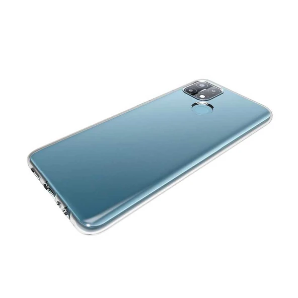 Zore Oppo ile uyumlu A15 Kılıf Süper Silikon Kapak - 4