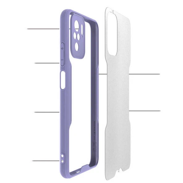 Zore Xiaomi ile uyumlu Redmi Note 10 Kılıf Parfe Kapak - 3