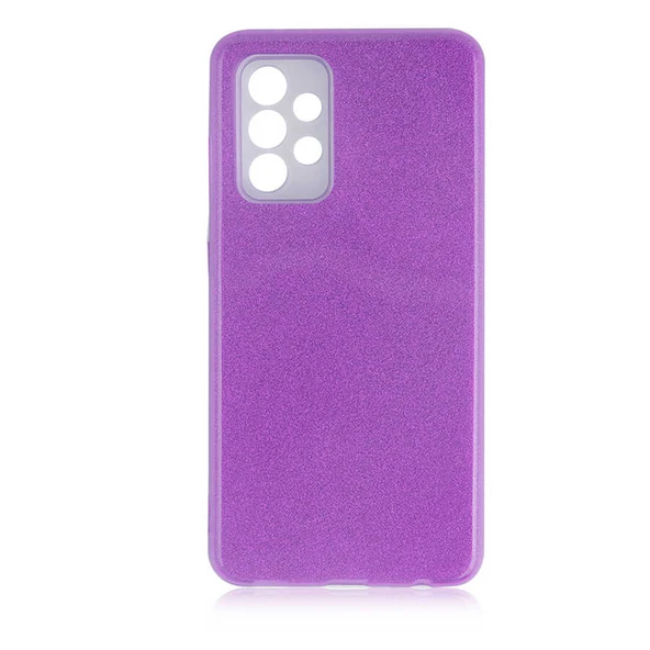 Zore Galaxy ile uyumlu A72 Kılıf Shining Silikon - 9