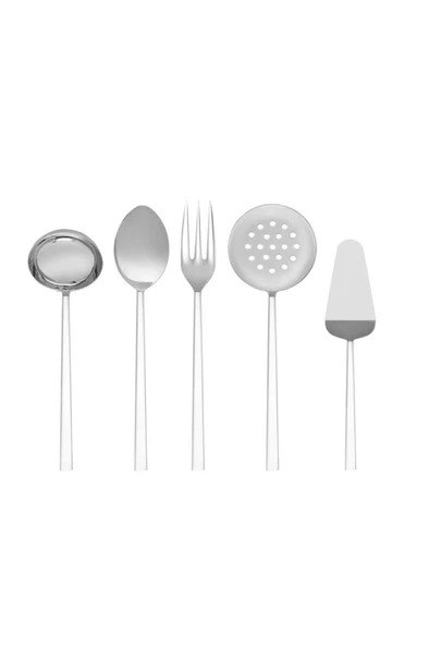 Hisar Tulip 5 Parça Çelik Servis Seti - 4