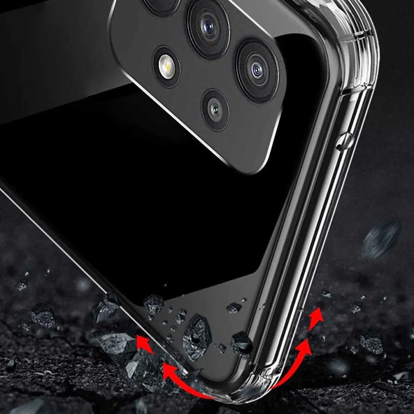 Zore Galaxy ile uyumlu A72 Kılıf Nitro Anti Shock Silikon - 8
