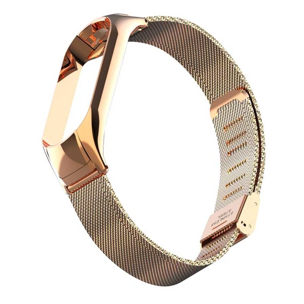 Zore Xiaomi ile uyumlu Mi Band 6 KRD-06 Metal Kordon - 5