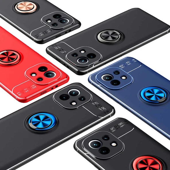 Zore Xiaomi ile uyumlu Mi 11 Kılıf Ravel Silikon Kapak - 7