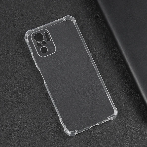 Zore Xiaomi ile uyumlu Redmi Note 10S Kılıf Kamera Korumalı Nitro Anti Shock Silikon - 4