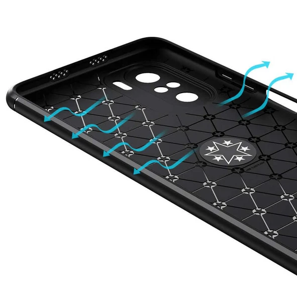 Zore Xiaomi ile uyumlu Redmi K40 Kılıf Ravel Silikon Kapak - 6