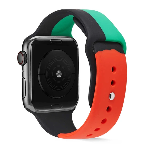 Zore Apple ile uyumlu Watch 40mm KRD-39 Silikon Kordon - Resim 2