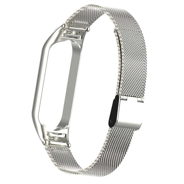 Zore Xiaomi ile uyumlu Mi Band 6 KRD-06 Metal Kordon - 6