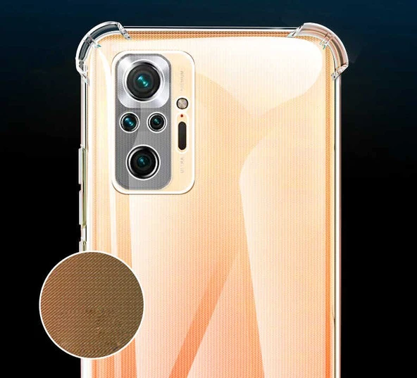 Zore Xiaomi ile uyumlu Redmi Note 10S Kılıf Kamera Korumalı Nitro Anti Shock Silikon - 5