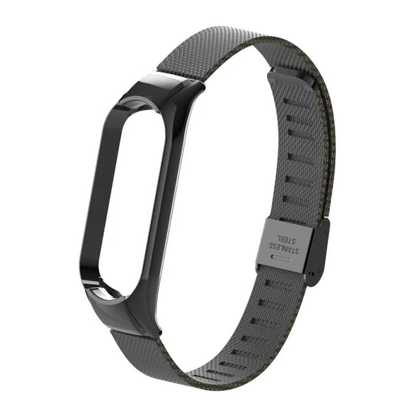 Zore Xiaomi ile uyumlu Mi Band 6 KRD-06 Metal Kordon - 10