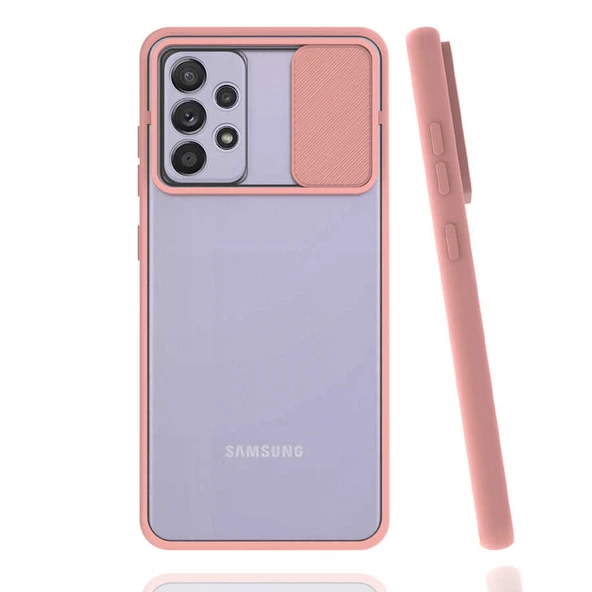 Zore Galaxy ile uyumlu A72 Kılıf Lensi Kapak - 6