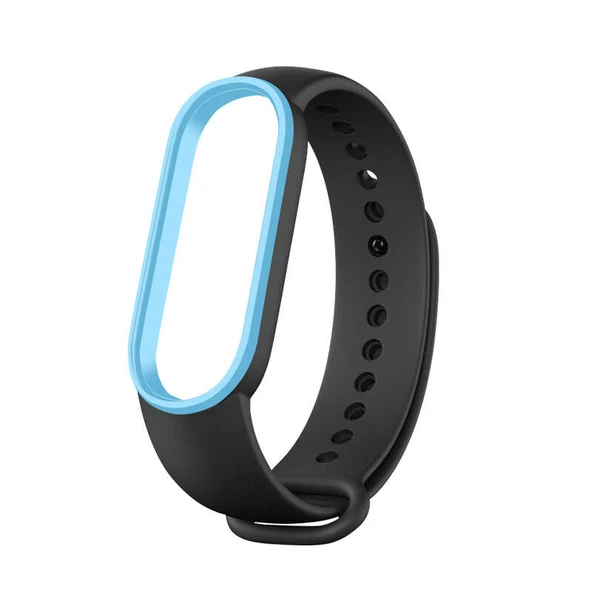 Zore Xiaomi ile uyumlu Mi Band 6 KRD-24 Silikon Kordon - 5