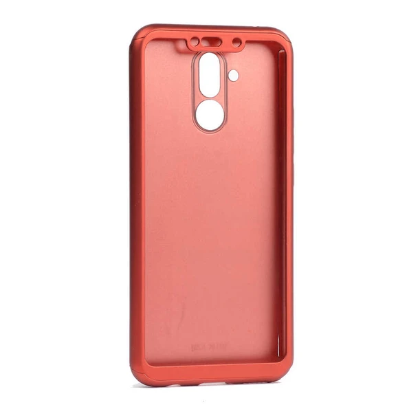 Zore Huawei ile uyumlu Mate 20 Lite Kılıf 360 3 Parçalı Rubber Kapak - 6