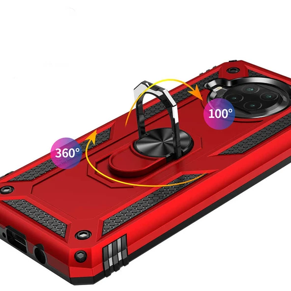 Zore Xiaomi ile uyumlu Redmi Note 9 Pro 5G Kılıf Vega Kapak - 8