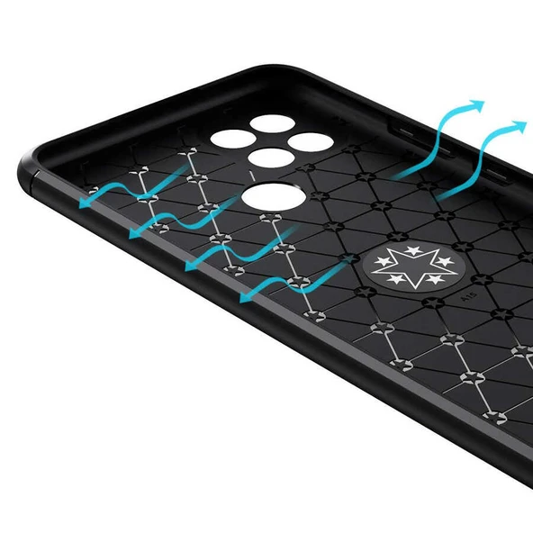 Zore Oppo ile uyumlu A15 Kılıf Ravel Silikon Kapak - 6