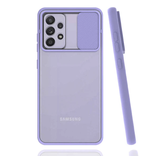 Zore Galaxy ile uyumlu A72 Kılıf Lensi Kapak - 1