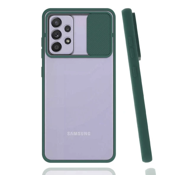 Zore Galaxy ile uyumlu A72 Kılıf Lensi Kapak - 9