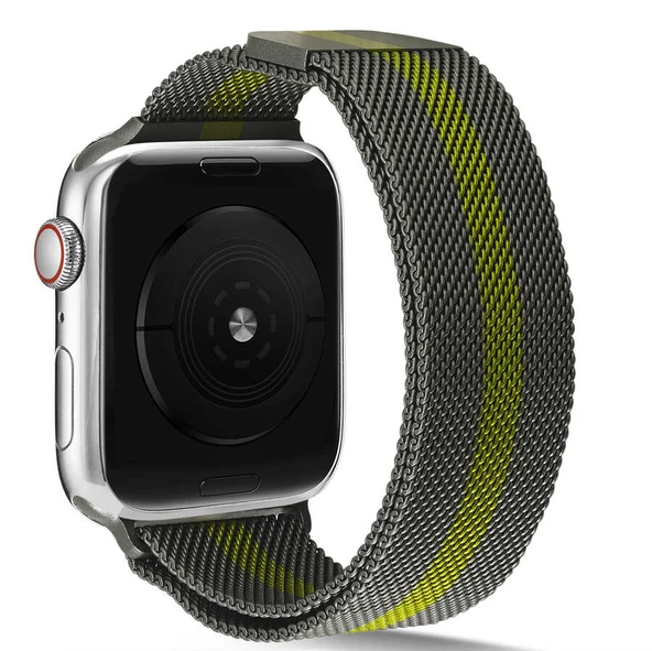 Zore Apple ile uyumlu Watch 38mm KRD-40 Metal Kordon - 3