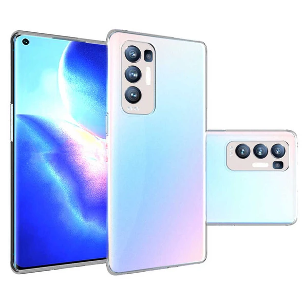 Zore Oppo ile uyumlu Reno 5 Pro 5G Kılıf Süper Silikon Kapak - 9