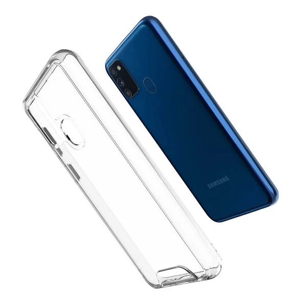 Zore Galaxy ile uyumlu M30S Kılıf Gard Silikon - 5