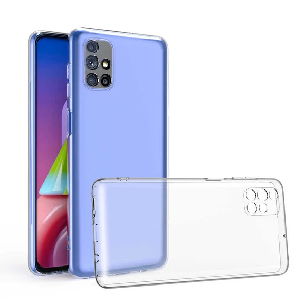 Zore Galaxy ile uyumlu M51 Kılıf Kamera Korumalı Süper Silikon Kapak - 1
