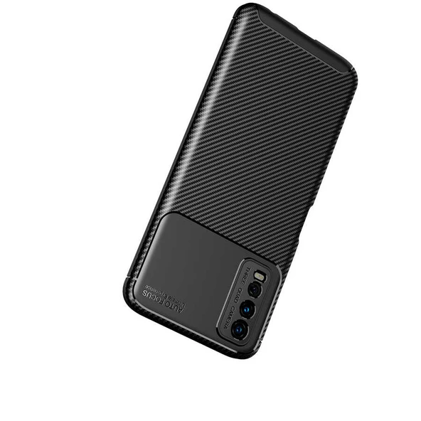Zore Vivo ile uyumlu Y20S Kılıf Negro Silikon Kapak - 2