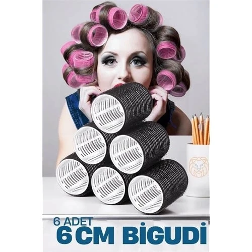 CEYLAN ADAM 6 Cm Bigudi 6 li Paket ürün görseli 1