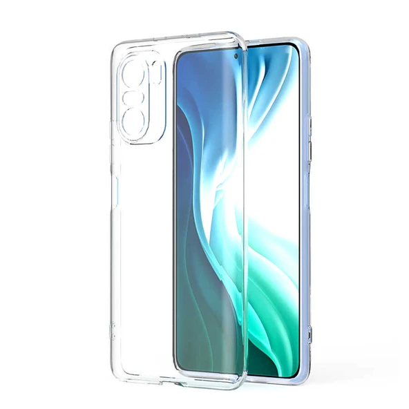 Zore Xiaomi ile uyumlu Redmi K40 Kılıf Kamera Korumalı Süper Silikon Kapak - 6