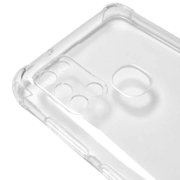 Zore Galaxy ile uyumlu A21S Kılıf Kamera Korumalı Nitro Anti Shock Silikon - 3