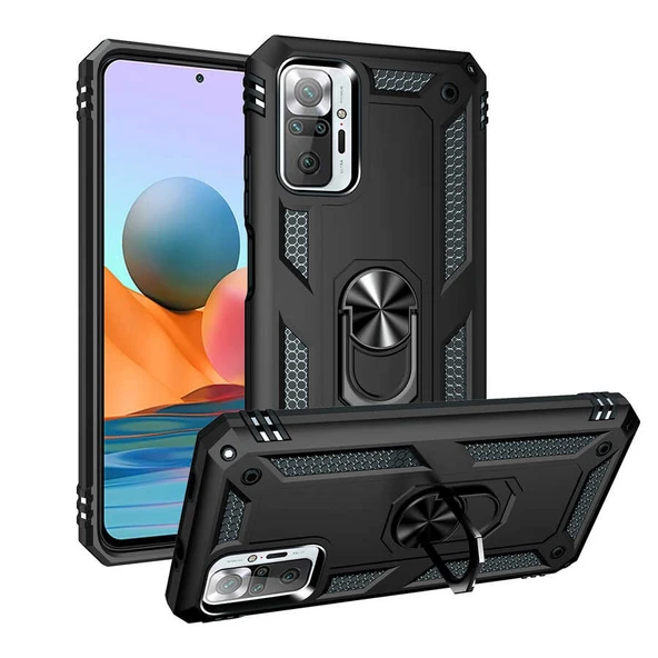 Zore Xiaomi ile uyumlu Redmi Note 10 Pro Kılıf Vega Kapak - 10
