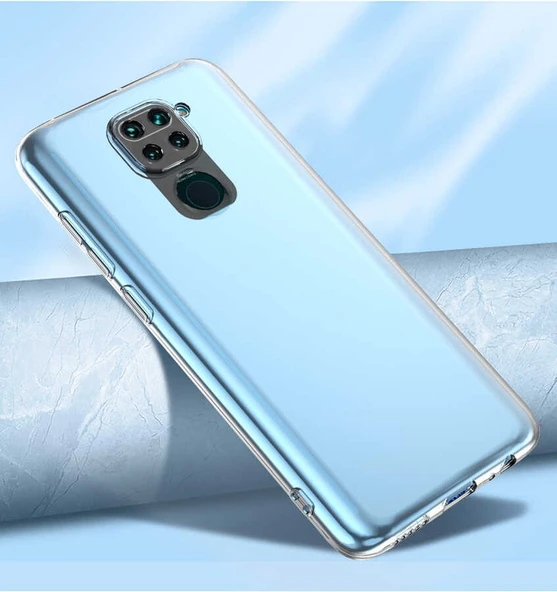 Zore Xiaomi ile uyumlu Redmi Note 9 Kılıf Kamera Korumalı Süper Silikon Kapak - 3