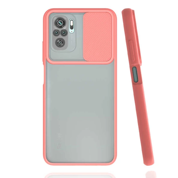 Zore Xiaomi ile uyumlu Redmi Note 10 Kılıf Lensi Kapak - 7