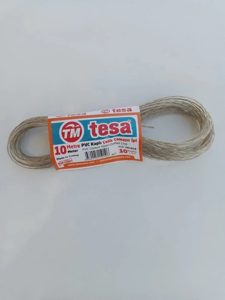 Renkli Çamaşır ipi "çelik" - Resim 3