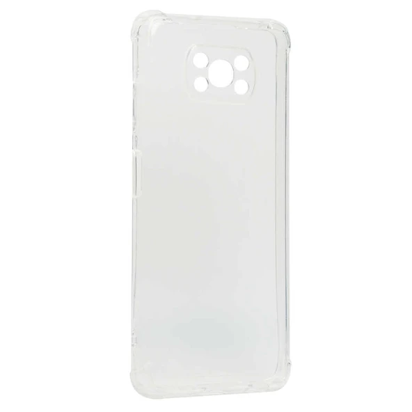 Zore Xiaomi ile uyumlu Poco X3 Kılıf Kamera Korumalı Nitro Anti Shock Silikon - 4