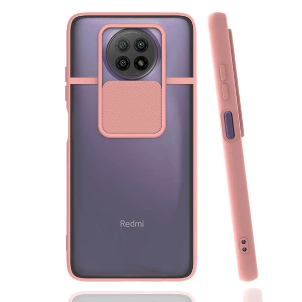 Zore Xiaomi ile uyumlu Redmi Note 9 5G Kılıf Lensi Kapak - 7