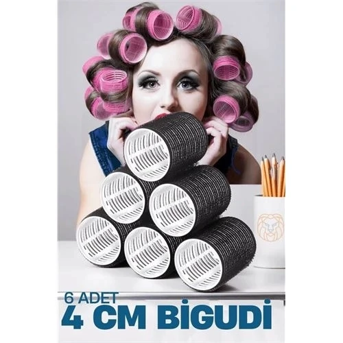 CEYLAN ADAM 4 Cm Bigudi 6 lı Paket ürün görseli 1