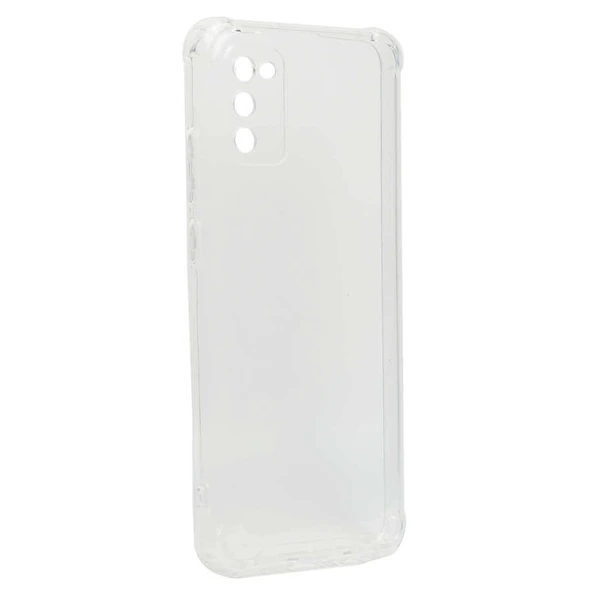 Zore Galaxy ile uyumlu A02S Kılıf Kamera Korumalı Nitro Anti Shock Silikon - 1