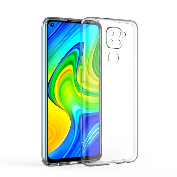 Zore Xiaomi ile uyumlu Redmi Note 9 Kılıf Kamera Korumalı Süper Silikon Kapak - 5