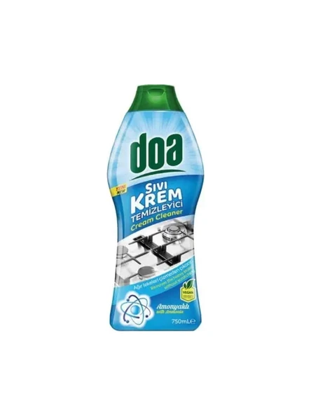 Doa Sıvı Krem Amonyaklı Temizleyici 750 Ml Vegan x 4 Adet - Resim 2