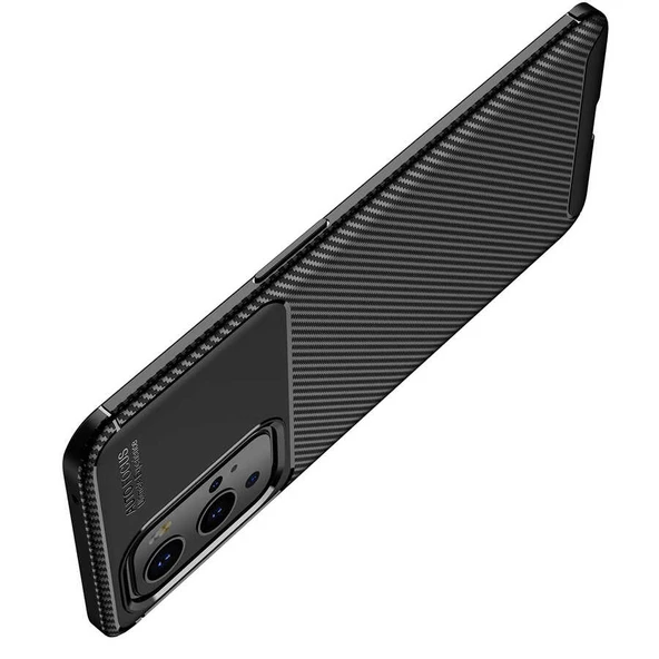 Zore One Plus ile uyumlu 9 Pro Kılıf Negro Silikon Kapak - 5
