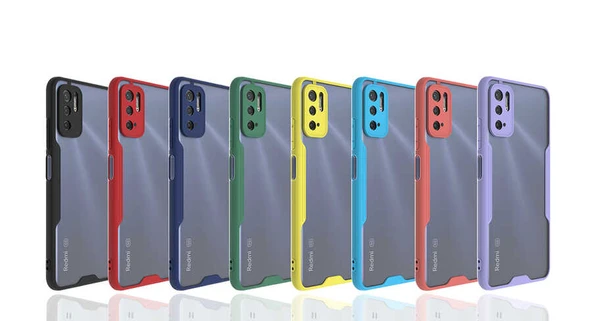 Zore Xiaomi ile uyumlu Redmi Note 10 5G Kılıf Parfe Kapak - 3