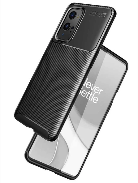 Zore One Plus ile uyumlu 9 Pro Kılıf Negro Silikon Kapak - 3