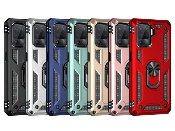 Zore Oppo ile uyumlu Reno 5 Lite Kılıf Vega Kapak - 7