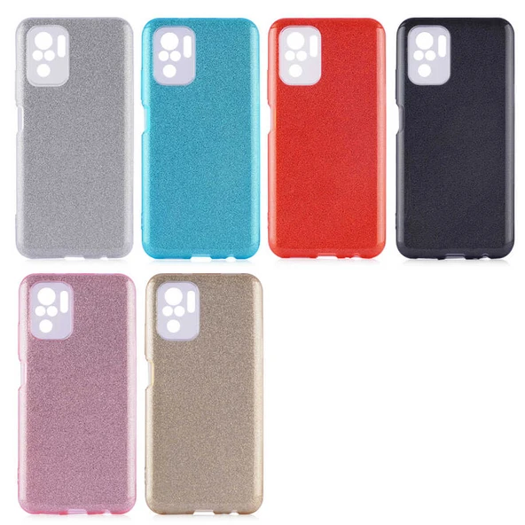 Zore Xiaomi ile uyumlu Redmi Note 10 Kılıf Shining Silikon - 2