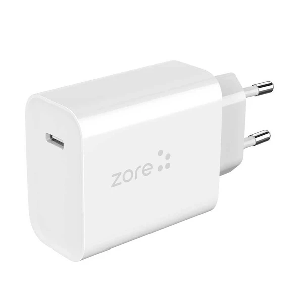 Zore ​XMac Serisi X3 20W Seyahat Şarj Başlığı - 1