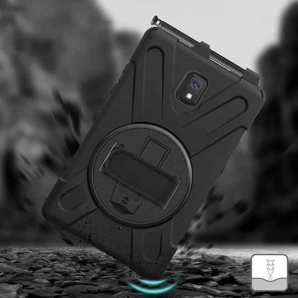 Zore Galaxy ile uyumlu Tab Active 3 T577 Defender Tablet Silikon - 3