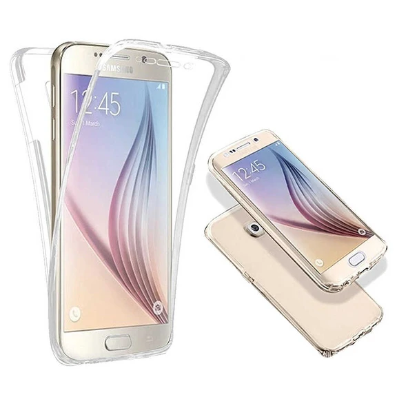 Zore Galaxy ile uyumlu S7 Edge Kılıf Enjoy Kapak - 2