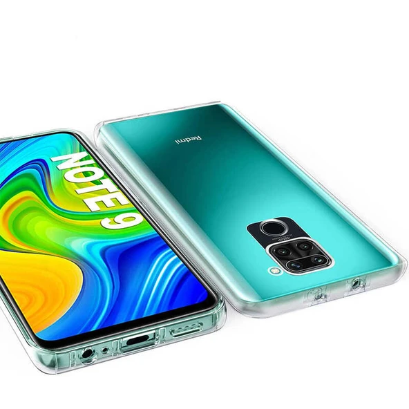 Zore Xiaomi ile uyumlu Redmi Note 9 Kılıf Enjoy Kapak - 3
