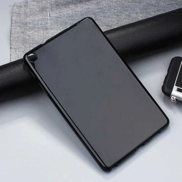 Zore Galaxy ile uyumlu Tab A7 Lite T225 Kılıf Tablet Süper Silikon Kapak - 3